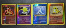 Lot Of 4 Pokémon Evolutions Reverse Holos