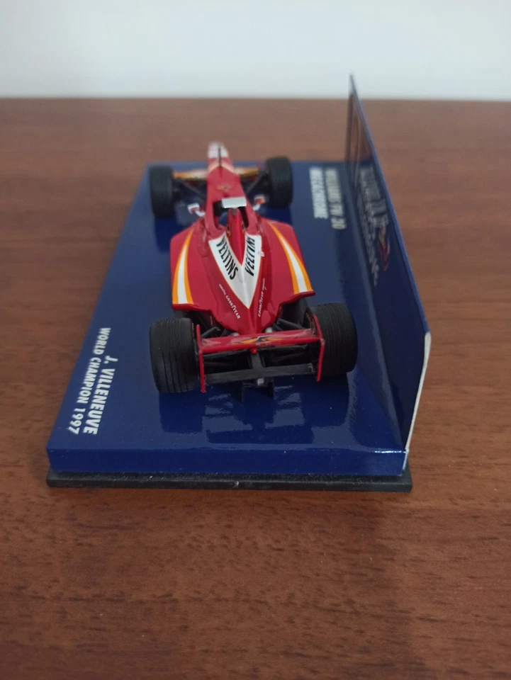 MINICHAMPS 1/43 F1 WILLIAMS FW20 MECACHROME VILLENEUVE World Champion 1997 - Immagine 4 di 4