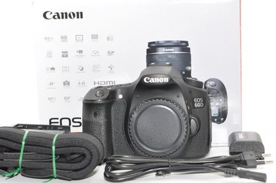 Canon EOS 60D 18.0 MP DSLR Digitalkamera Body 44452 Auslöser 1 Jahr Gewähr. #1