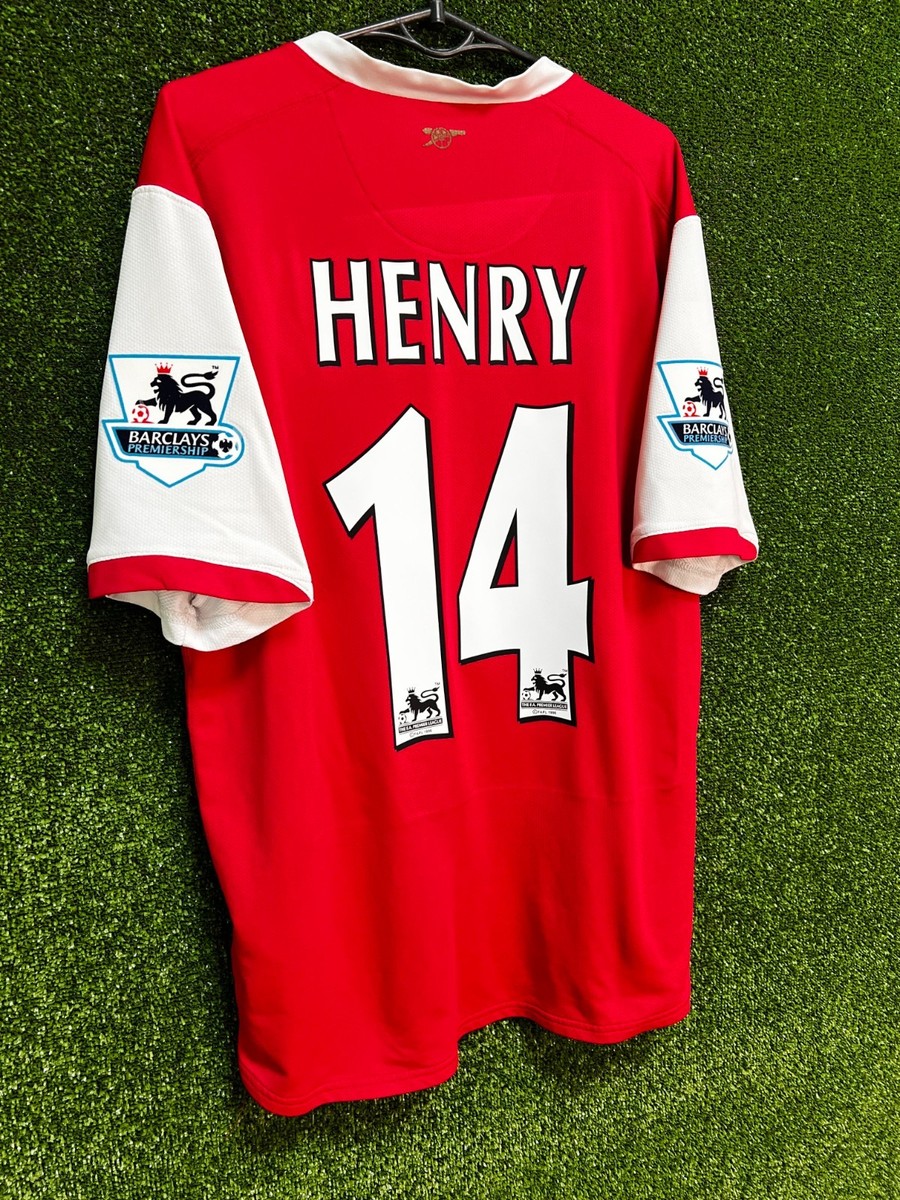 THIERRY HENRY #14 MEN'S FC ARSENAL 2006/2007 SOCCER FOOTBALL SHIRT