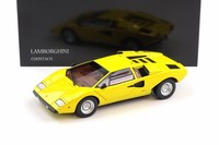 1:18 Kyosho Lamborghini Countach Lp 400 Coupe Yellow KS08321YT