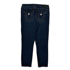 Made In USA True Religion Skinny Jeans - 28W US 4 Dark Wash Denim