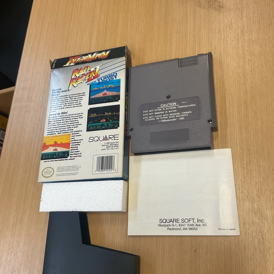 Rad Racer II 2 (Nintendo NES)1989 - Image 2 of 2