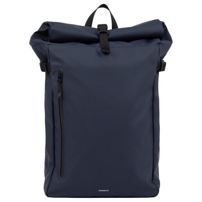 Sandqvist Stream Slim Rolltop - Rucksack 16'' 65 cm (navy)
