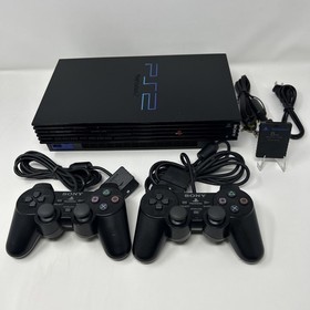 PlayStation 2 PS2 Console Bundle w/ 2 Controllers + Memory Card Refurbished