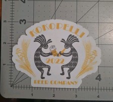 KOKOPELLI Brewing Co. Sticker ~NEW! Craft Beer Brew Brewery Logo Decal FREE SHIP