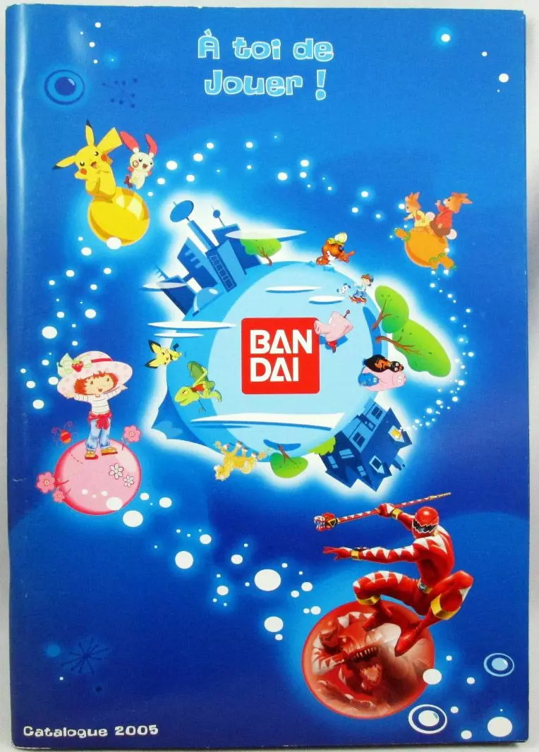Catalogue Bandai France 2005 archive jouets anciens Pokemon Astro Boy vintage format A4
