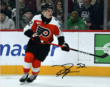 Philadelphia Flyers Denver Barkey  Autographed Signed 8x10 Photo COA #1