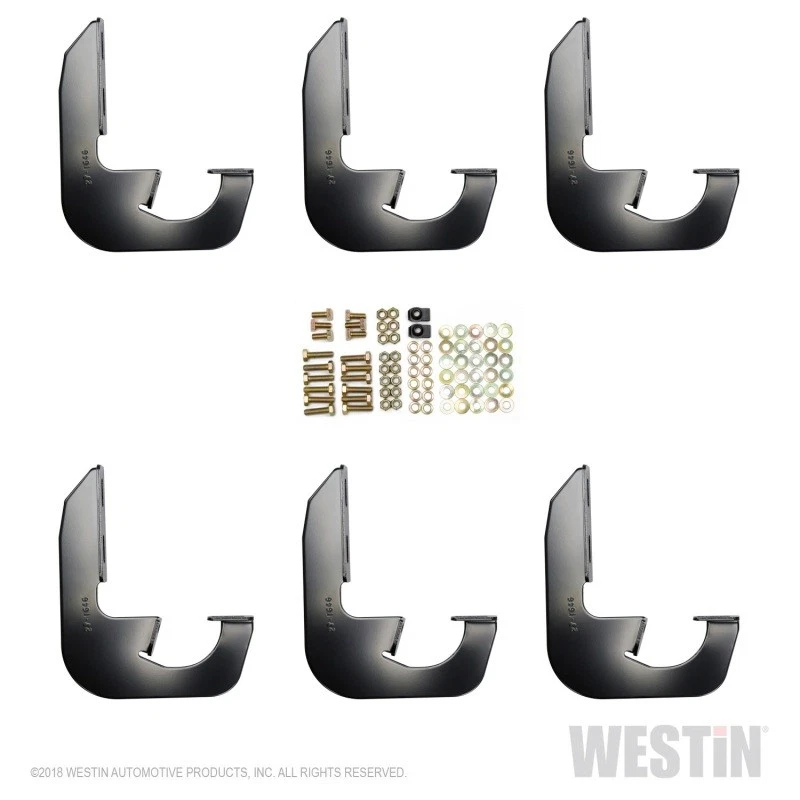 Westin For 2004-2010 Dodge/Chrysler Durango Running Board Mount Kit - Black Foto 3 de 4
