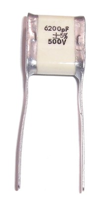 Miflex SG-4 6200pF Mikrokondensator 5% 500V 4 Stück 