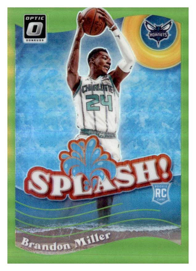 2023-24 Donruss Optic #11 Brandon Miller Splash Lime Green #/149