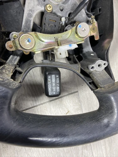 1998-2002 Toyota 4Runner Black Steering Wheel W/Cruise Controls OEM Nice - Picture 13 of 14