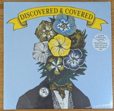 VARIOUS – DISCOVERED & COVERED - VINYL LP - BLUE/GREENYELLOW/ WAX - X63