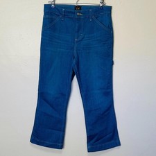 LEE Vintage Medium Wash Denim Slightly Flared Cowboy Jeans