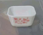 Vintage PYREX Pink Gooseberry 501-B 1-1/2 Cup Refrigerator Dish No Lid