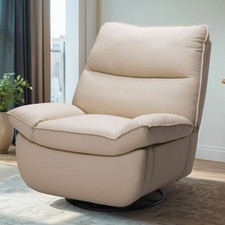 FlexiSpot Electric Swivel Recliner Chair Oversize Glider Rocking Chair Sofa Home
