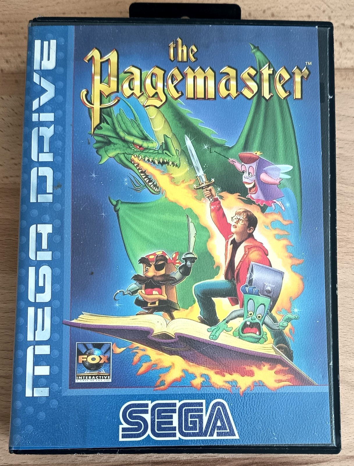 Megadrive 1 & 2 The Pagemaster [PAL] En Boîte Sans Notice Sega Original *JRF