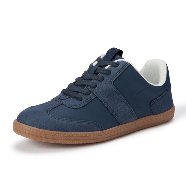 Damen Sneaker Retro, Marineblau, Kunstleder, GrößE 38 Eu, Amazon Essentials-image