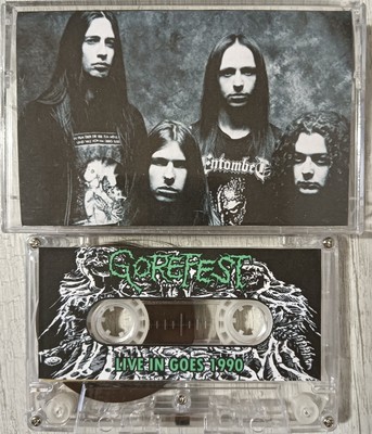 Gorefest - Live in Goes 1999 Tape New Obituary Bolt Thrower Carcass Dismember