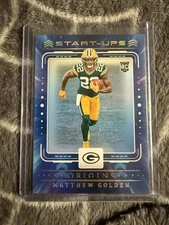 2025 ORIGINS START - UPS ROOKIE RC MATTHEW GOLDEN PACKERS 