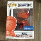 Funko Pop! Marvel HULK REALITY STONE INFINITY GAUNTLET 499 Red Avengers Endgame