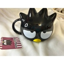 New Badtz-Maru Large Sculpted Hello Kitty Friend Coffee Mug By Sanrio.