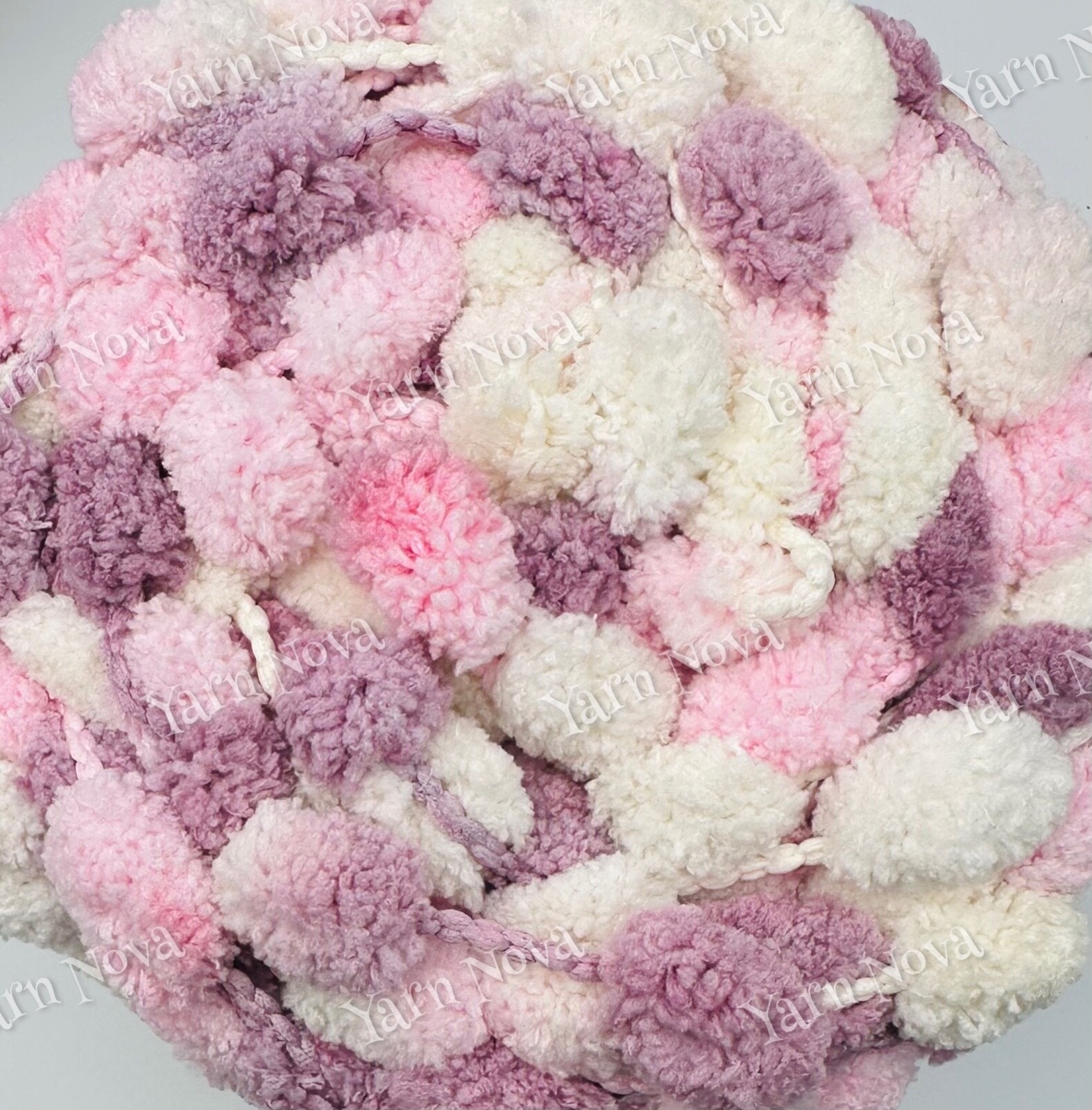 James C Brett Munchkin Pom Pom Yarn Wool - 200g - Choice Of 8 Colours
