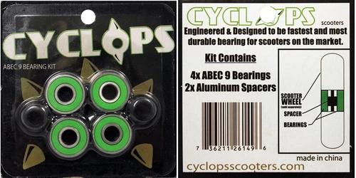 Set Of Bearings for Razor Scooter Abec 9 Bearing Kit Ripstik Replacement