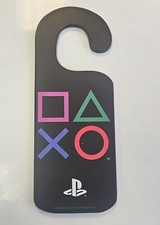 Playstation Door Hanger. Color: Black, Red, Green  Blue