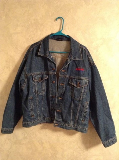 custom levi jean jacket