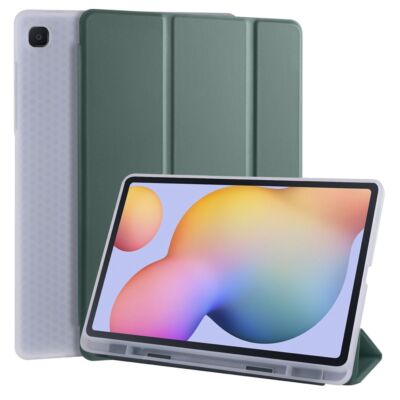 Schutz Tablet Hülle für Samsung Galaxy Tab S6 Lite Case Cover Tasche Etuis Grün