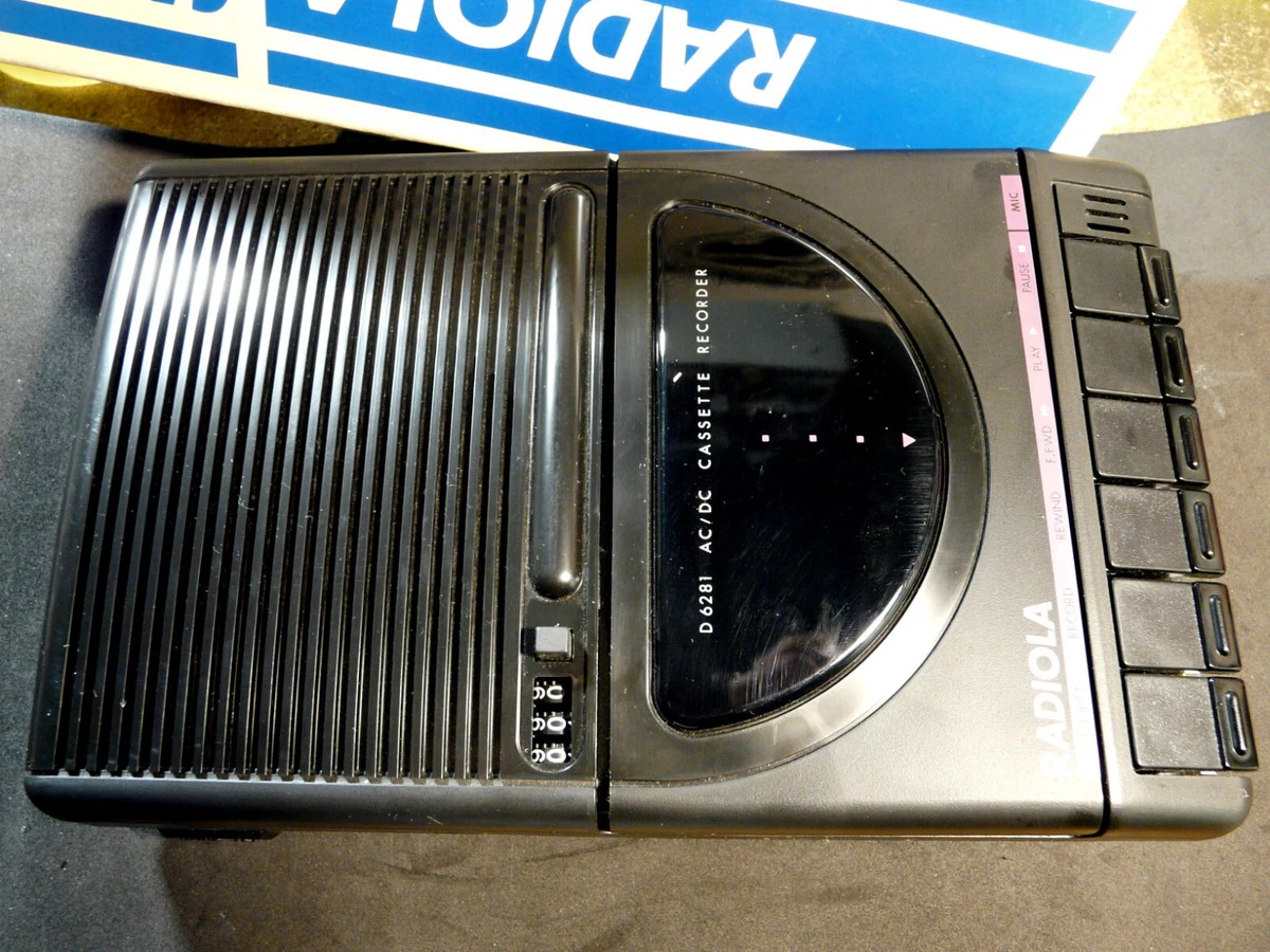 Magnétophone à Cassette Thomson MK172 – Vintage, Très Bon état