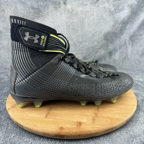 Under Herren Armour Highlight MC 3023716-004 schwarz Fußball Stollen Riemen Größe 12