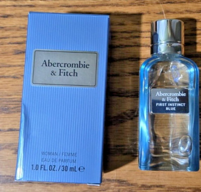 Abercrombie & Fitch FIRST INSTINCT BLUE Women's Eau De Parfum 1 Fl. Oz
