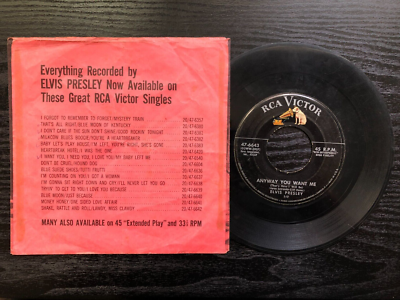 ★エルヴィスプレスリー LOVE ME TENDER Victor LPレコード Elvis Presley 45 EP Love Me Tender/Let Me/Poor Boy/We're Gonna