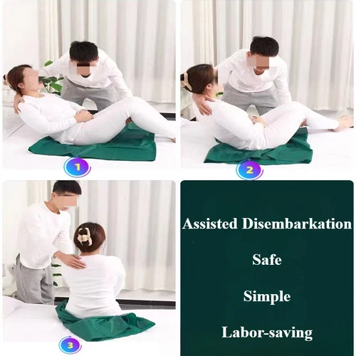 Elderly Patients Slide Transfer Sheets Slide Sheet Care Pad Bedridden Disabled - Picture 6 of 22
