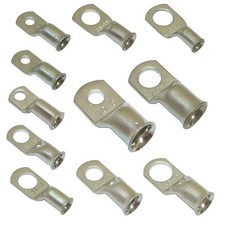 Copper Tube Terminals Crimp/Solder Cable Ends Battery Starter Lug Ends All Sizes
