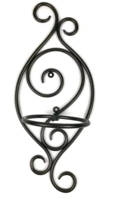Party Light Slim Hurricane Sconce Wall Hanging Candle Holder Antique