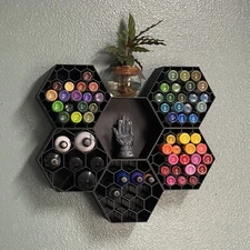 Tattoo Ink Bottle Storage For 1oz, 2oz, 4oz, And 8oz.