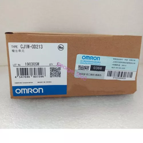 NEW OMRON IN BOX CJ1W-OD213 CJ1WOD213 PCL MODULE Fedex or DHL