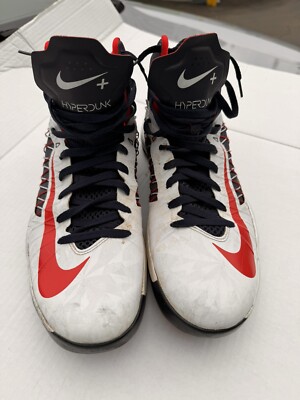 Nike Hyperdunk 2012 USA Olympics White Red Obsidian 524948-100 Men