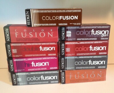 Redken Colorfusion Adv Performance Hair Color Creams 2.1 oz  Select Your Shade
