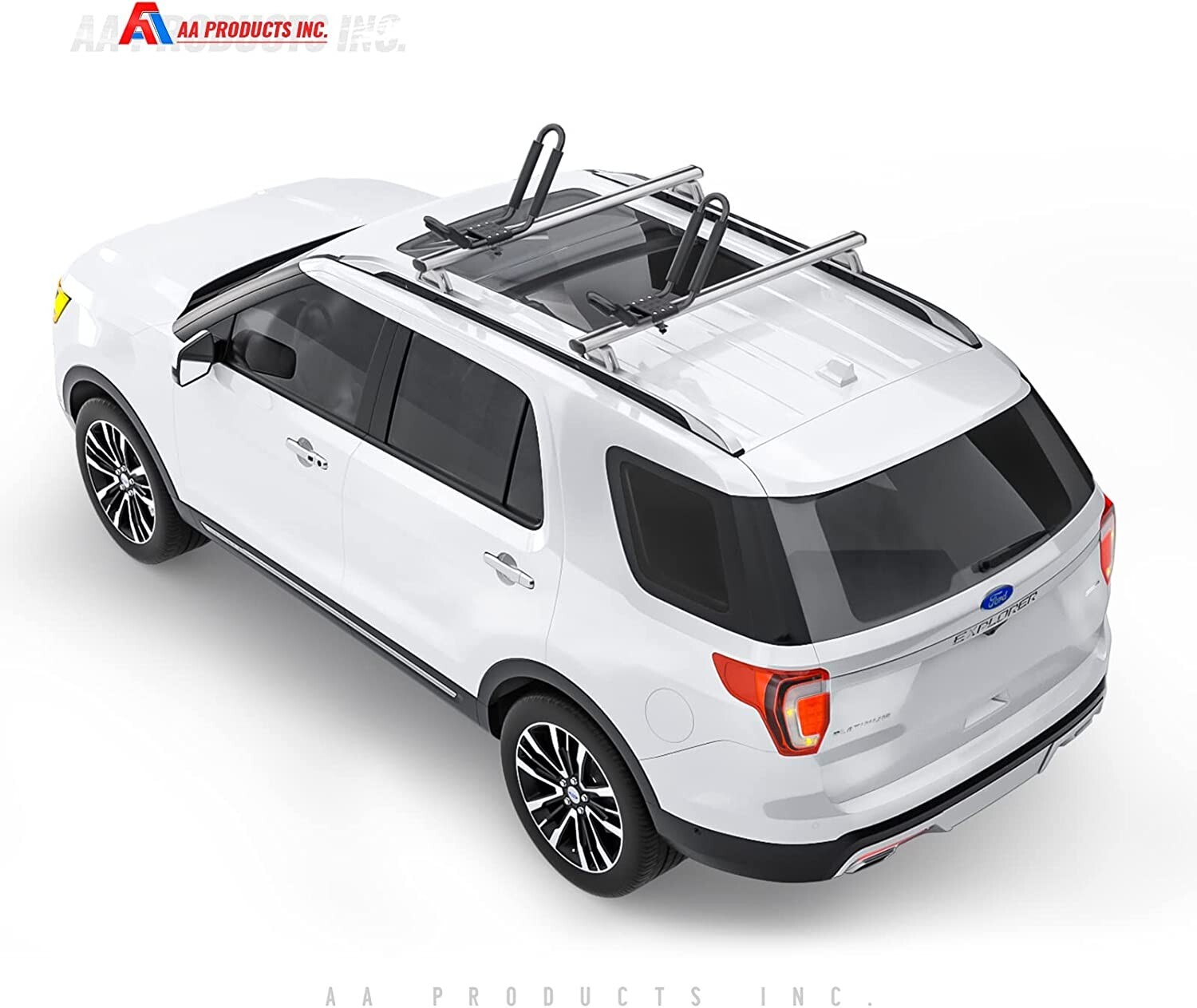 J-Bar Rack for Kayak Canoe Paddle Board - Steel Design with Secure Transport