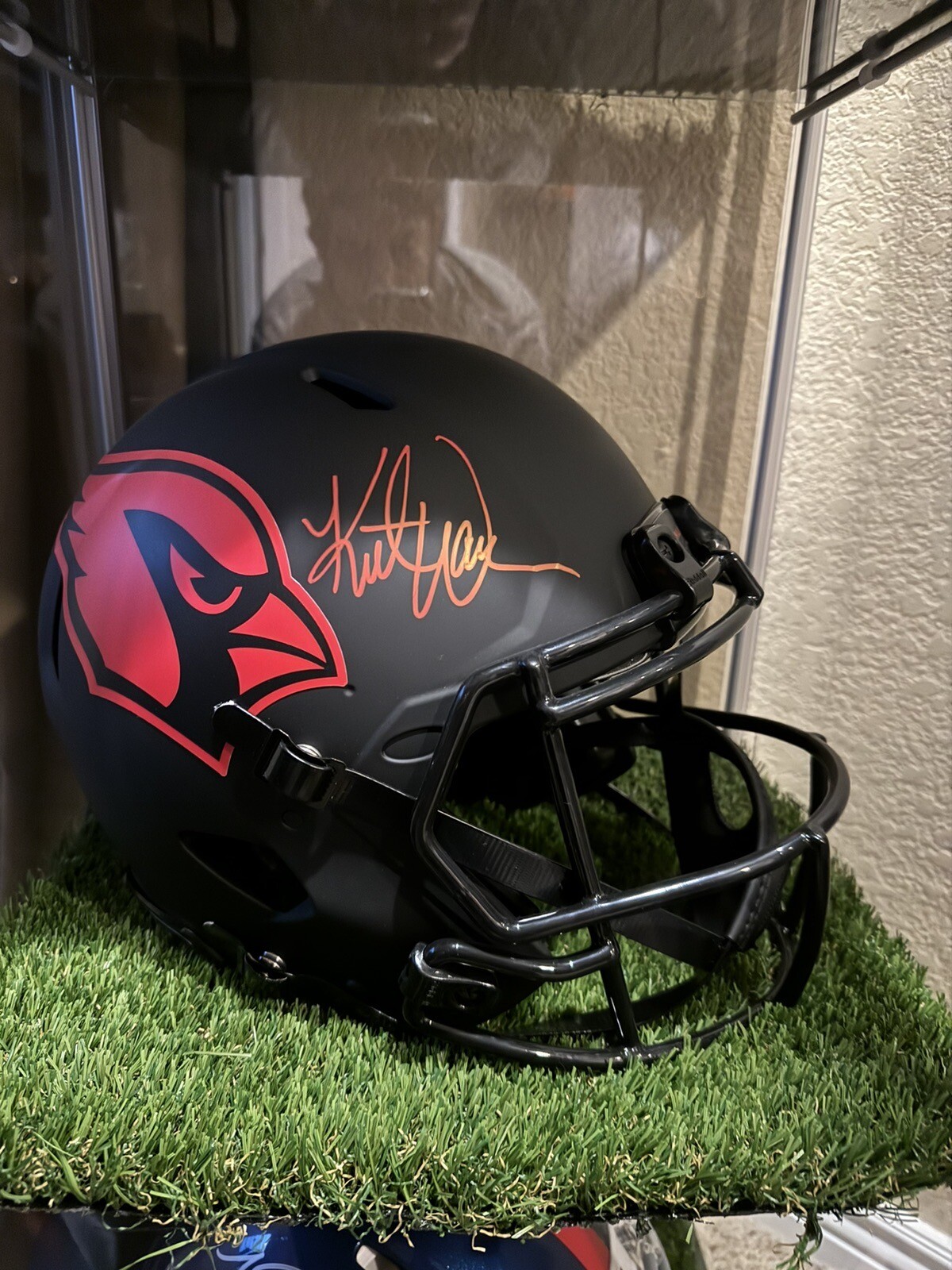 Kurt Warner Autographed Signed Arizona Cardinals Auto Eclipse Authentic Helmet 