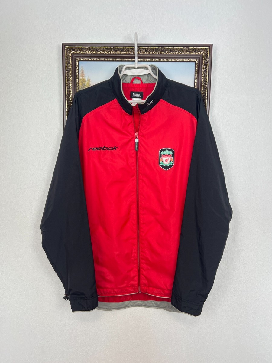 Vintage Reebok Liverpool Football Jacket Soccer Track Top
