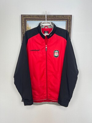LIVERPOOL　2000-2003　VINTAGE　ジャケット　Reebok Vintage Reebok Liverpool Football Jacket Soccer Track Top Mens