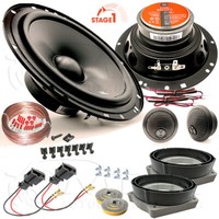 JBL Lautsprecher FüR Audi A2 1999-2005 Front TüR Vorn 2-Wege Kompo 200W #B9FH