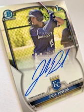 2023 Bowman Chrome Jack Pineda 1st Prospect AUTO CPA-JPI
