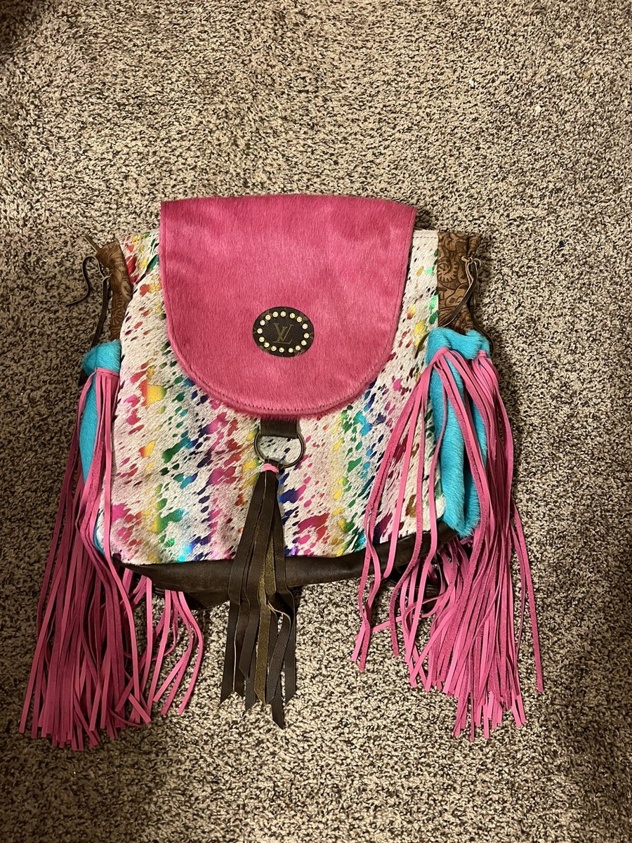 keep it gypsy brand new custom Large Backpack. This Rainbow  display picture 2