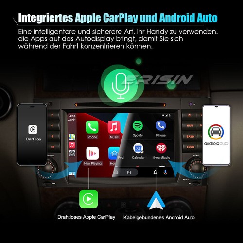 8-Kern Android 13 GPS Autoradio Navi Mercedes CLC/G/C Klasse W203 W463 DAB+BT5.0 - Bild 3 von 12